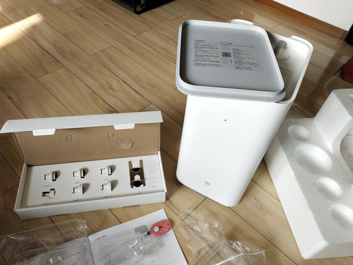 米家 小米净水器家用净水机 400G厨上增强版 RO反渗透 4重过滤直饮 双出水龙头 免安装 米家APP智能互联 晒单图