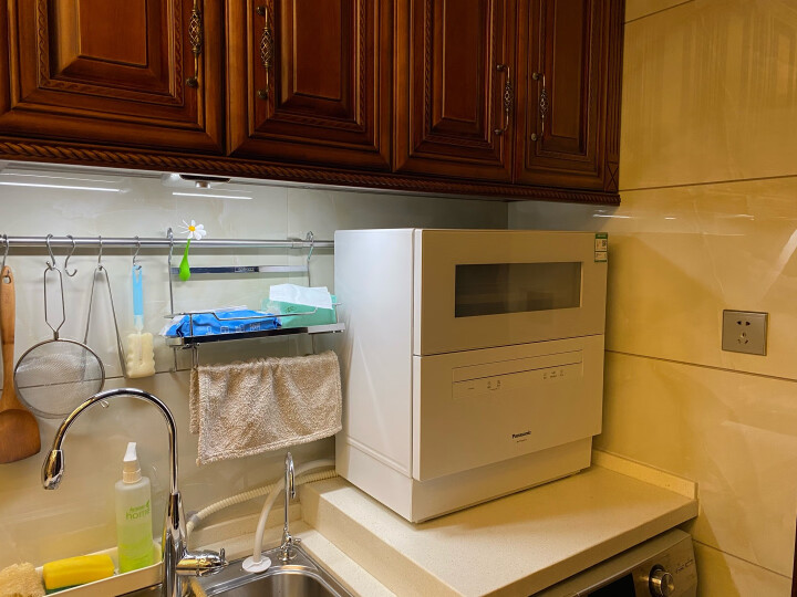松下（Panasonic）洗碗机家用台式全自动洗涤剂 免费安装 大空间 高温除菌烘干 洗碗粉套装 双重烘干：TF6WK1Y 晒单图