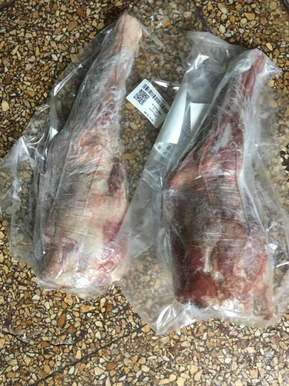 恒都 国产带骨羊前腿 1.2kg/袋 天然修割 （扇形与非扇形随机发放) 品质羔羊 晒单图