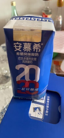伊利 安慕希希腊风味常温酸奶原味205g*16盒/箱(礼盒装) 晒单图