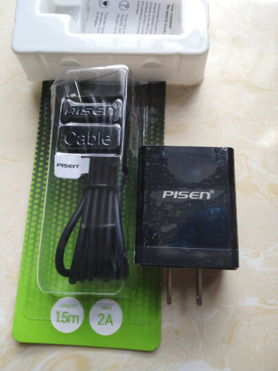 品胜（PISEN）安卓数据线 1.5米 Micro USB手机充电线 适用于华为/小米/vivo//oppo/荣耀/红米/魅族 黑色 晒单图