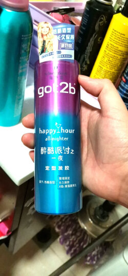 施华蔻（Schwarzkopf）got2b酷印强持久定型发胶250ml(定型喷雾 强力定型)(新老包装) 晒单图