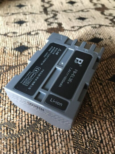 沣标(FB) EN-EL3e 相机电池 For尼康D50 D70S D80 D90 D700 D200 D300s 单反相机 晒单图