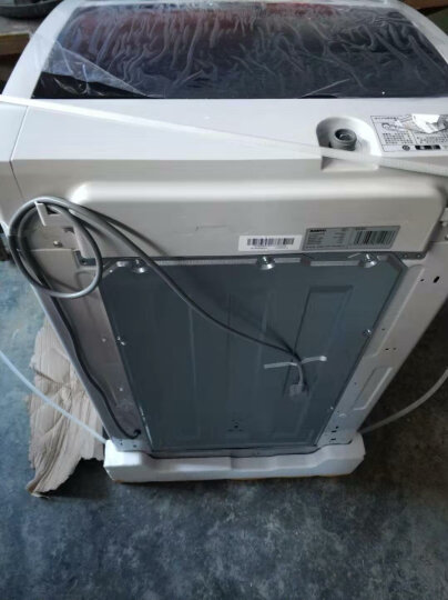 三洋（SANYO） 8公斤全自动波轮洗衣机 WIFI云洗 全模糊洗涤 微联智能APP控制 亮灰色 WT8455IM0S 晒单图