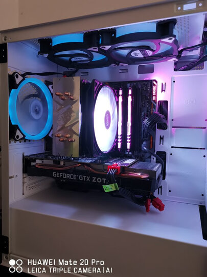 九州风神(DEEPCOOL) 玄冰智能 CPU散热器(风冷/多平台/2热管/预涂导热硅脂/静音风扇) 晒单图