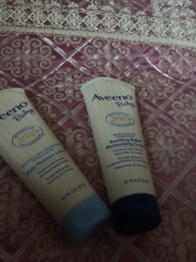 艾惟诺（Aveeno）美国艾维诺面霜燕麦舒缓保湿润肤乳婴儿儿童乳霜 干燥敏感肌肤适用 多效修护专适湿痒肌肤舒敏保湿霜141g 晒单图