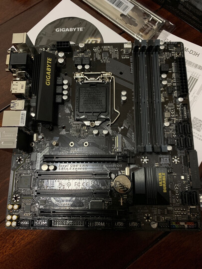 技嘉(GIGABYTE)B250M-D3H 主板 (Intel B250/LGA 1151) 晒单图