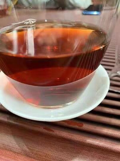 茶叶云南普洱茶熟茶500g圆筒礼盒装 易记茶业陈年宫廷小玉饼 古树纯料金芽老料 晒单图
