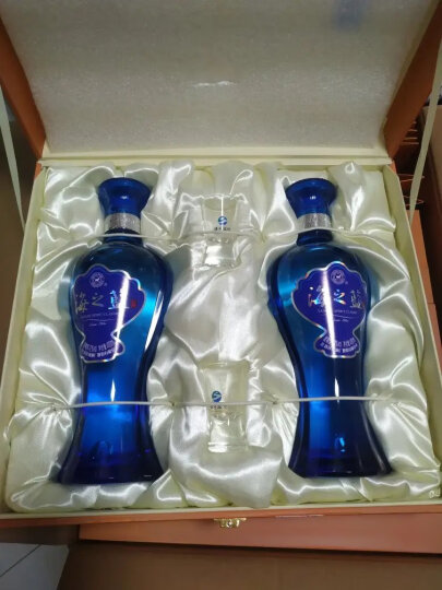 洋河 蓝色经典 海之蓝 52度 480ml*2瓶 礼盒装 绵柔浓香型 送礼 晒单图