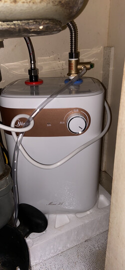 美的(Midea)5升1500W速热 自动补水 蓝钻内胆 上出水小厨宝 F05-15A(S) 晒单图