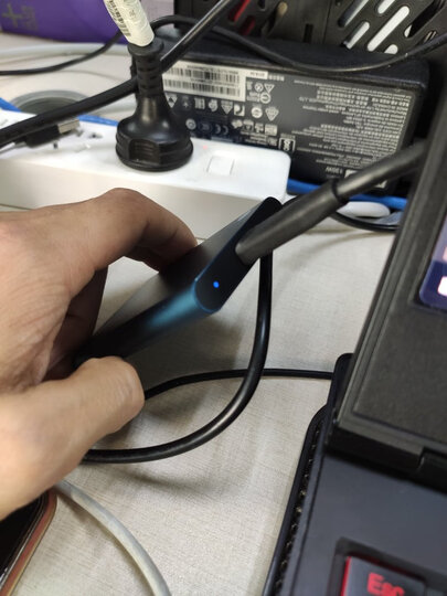 三星(SAMSUNG) 500GB Type-c USB3.1 移动硬盘 固态(PSSD)T5 珊瑚蓝 最大传输速度540MB/s 安全便携 晒单图