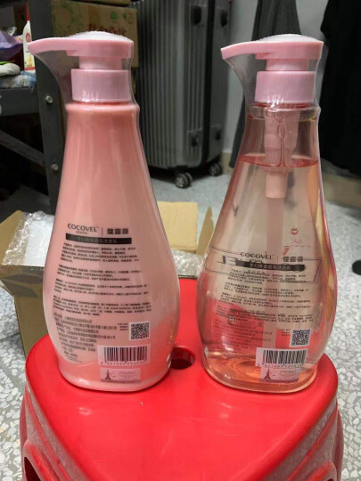 COCOVEL蔻露薇 洗沐套装梦幻情窦香水香氛(洗发乳750ml+沐浴露750ml)控油 晒单图