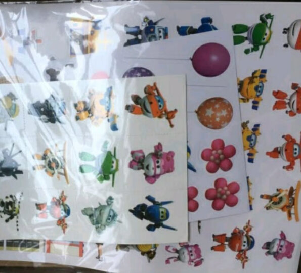 奥迪双钻（AULDEY）超级飞侠迷你变形机器人欢乐装4只装儿童玩具生日礼物710091 晒单图