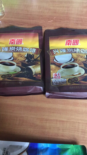 【300-200】南国 炭烧咖啡320g（20小袋） 醇香速溶咖啡粉 海南特产咖啡 晒单图