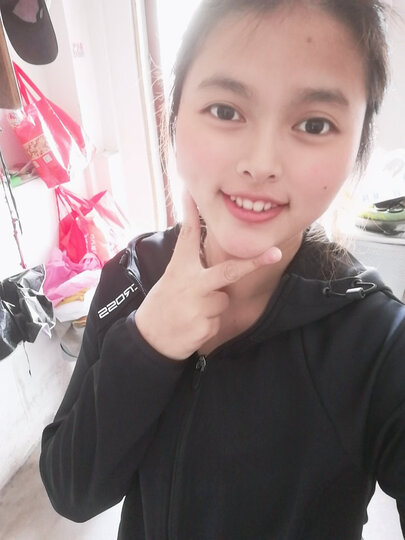 安踏女装运动套装2020春季新品季新款女士连帽开衫外套时尚休闲针织长裤两件套官方旗舰网店 基础黑-2 M(女适合165) 晒单图