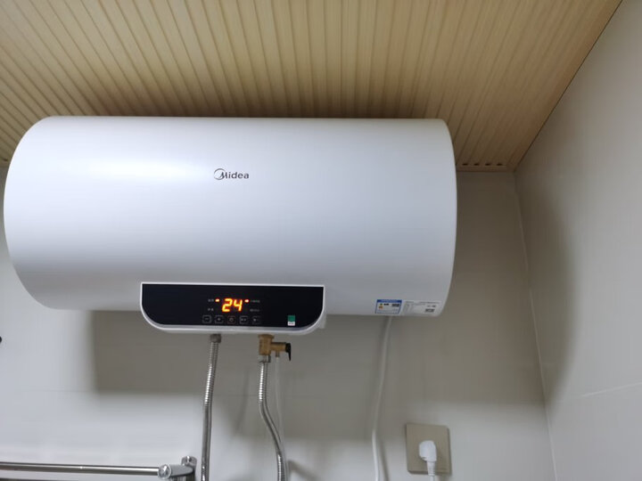 美的(Midea)50升健康抑菌 2100W速热 电热水器F50-21W6(B)(遥控)(雅致) 晒单图