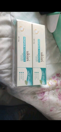 纽西小精灵(ukiwi)蜂胶护齿牙膏 120g*2 (蜂胶护龈不添加氟 ) 晒单图
