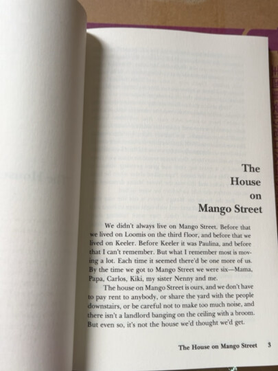 The House on Mango Street 芒果街上的小屋 原著小说英文原版 晒单图