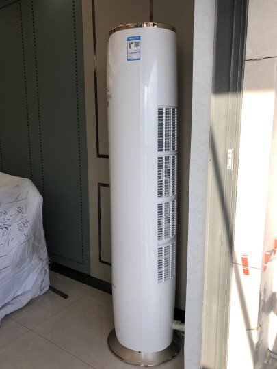格力（GREE）3匹 臻净爽 一级能效 变频冷暖 智能 客厅圆柱空调立式柜机KFR-72LW/NhIbB1W 晒单图