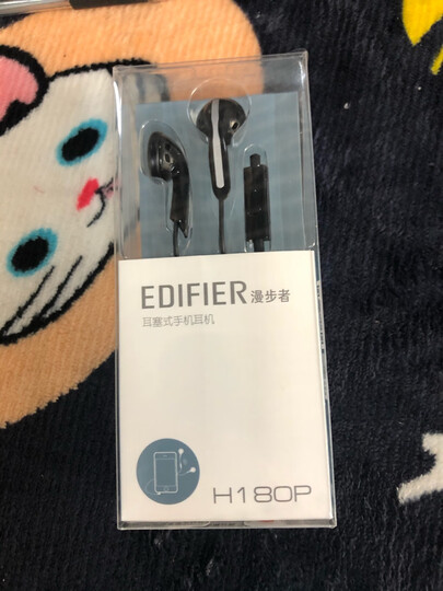 漫步者(EDIFIER) H180P 手机耳机 立体声耳塞 兼容性强 可通话 摩卡黑 晒单图