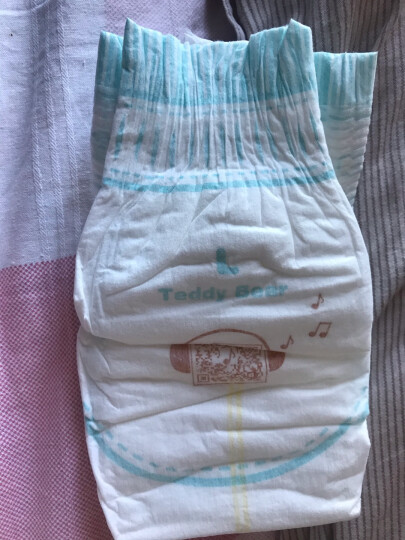 泰迪熊Teddy Bear臻薄透气纸尿裤L80片(9-14公斤)婴儿尿不湿 晒单图