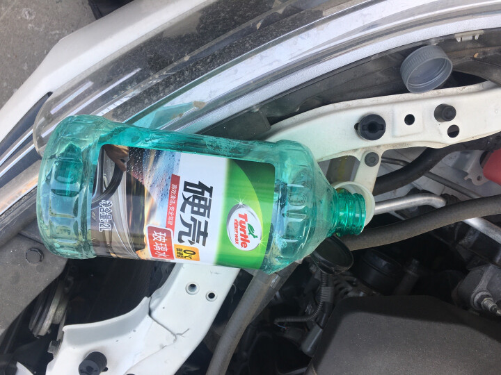 龟牌（Turtle Wax）玻璃水0℃ 2L*6瓶去油膜玻璃清洁剂汽车用品去污剂清洗剂雨刷精 (G-4081-6) 晒单图