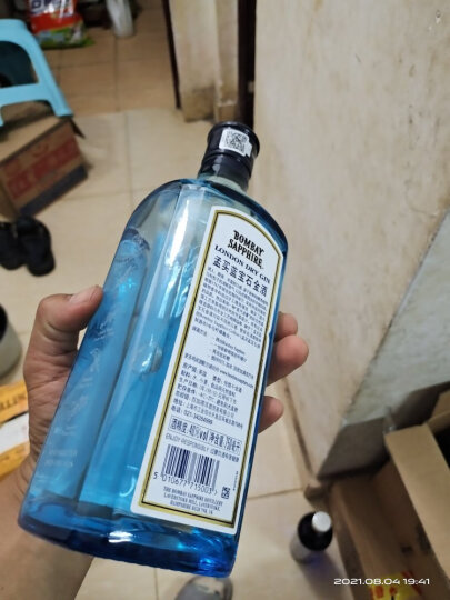 孟买蓝宝石(Bombay)  洋酒 英国 杜松子酒 蓝宝石金酒750ml 调酒必备 晒单图