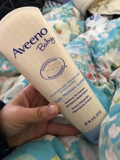 艾惟诺（Aveeno）美国艾维诺燕麦舒缓保湿润肤乳婴儿儿童湿疹面霜 干燥敏感肌肤适用 湿疹保湿面霜140g 晒单图