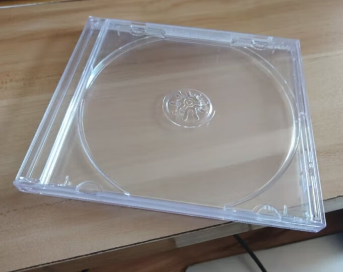 铭大金碟（MNDA）单片装 CD盒 光盘盒 加厚带托盘 70克 全透明 5片/包 晒单图