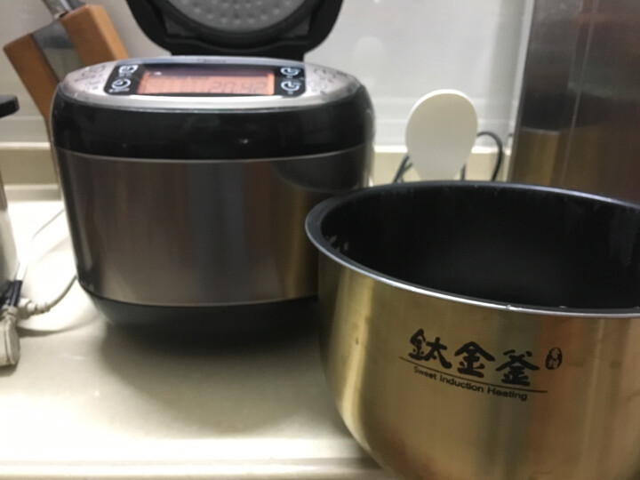 美的(Midea)电饭煲电饭锅5L大容量钛金釜内胆IH电磁加热米饭口感可选多功能电饭煲MB-WFZ5099IH 晒单图