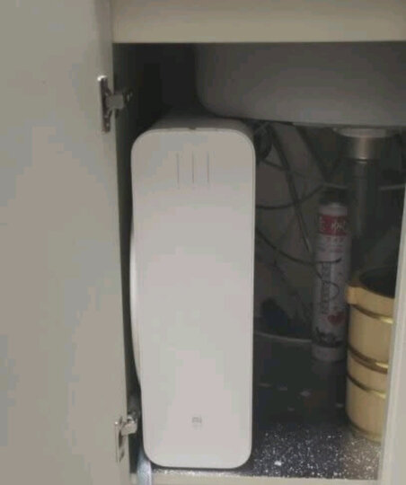 米家 净水器(400G)厨上增强版 家用净水器 RO反渗透大流量直饮低废水 智能提醒自助更换滤芯 小米净水器 晒单图