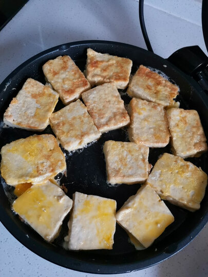 苏泊尔(SUPOR)电饼铛家用 双面加热 煎饼铛 煎烤机烙饼锅25mm加深烤盘JJ30A648 晒单图