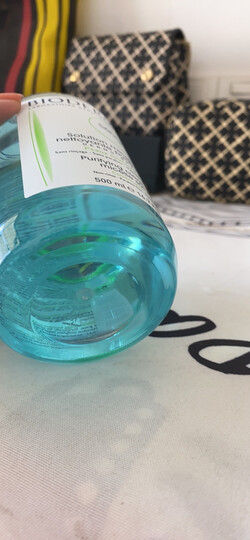 贝德玛(BIODERMA)卸妆水净妍控油洁肤液500ml(绿水 清洁毛孔 油皮补水 改善油痘肌 眼唇脸三合一 敏感肌) 晒单图