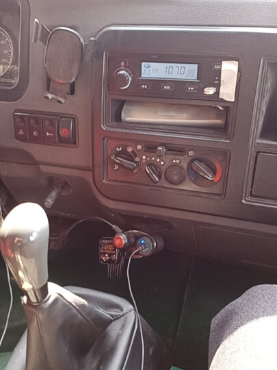 纽曼（Newmine）车载MP3蓝牙播放器 音乐免提电话FM发射 汽车蓝牙接收器 手机快充 S12车载蓝升级款-22.5W快充 晒单图