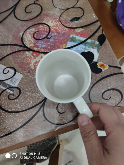 布丁瓷艺 创意十二星座马克杯牛奶杯陶瓷杯子男女士情侣水杯咖啡杯带盖勺 狮子座（黑） 晒单图