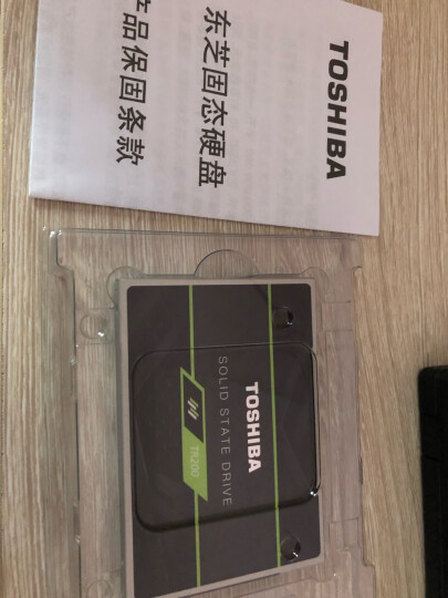 东芝(TOSHIBA) （现已更名铠侠）240GB SSD固态硬盘 SATA3.0接口 TR200系列 晒单图