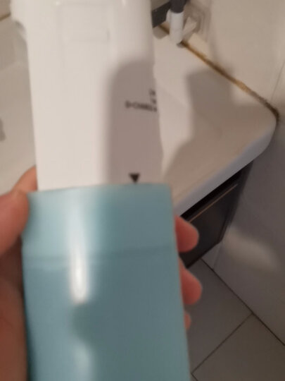 松下（Panasonic）冲牙器洗牙器水牙线 高压喷射水流便携洁牙器 桶式收纳生日礼物送男友送女友ADJ4蓝 晒单图