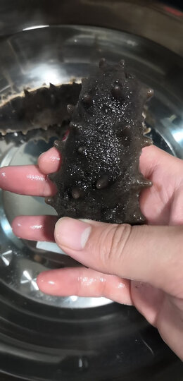 皇纯 淡干海参 500g 40-70只 御品 威海刺参 生鲜海鲜水产海参干货礼品礼盒 晒单图