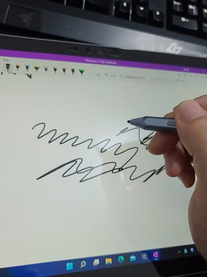 微软（Microsoft） Surface Pen pro 7/89原装触控笔触屏笔尖4096级压感 九号电池/4A【入仓】【赠品不单卖】 晒单图