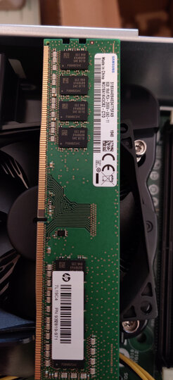 惠普(HP)小欧 270-p031 商用办公台式电脑整机(i3-7100 4G 1T 无线网卡 三年上门 Win10)21.5英寸 晒单图