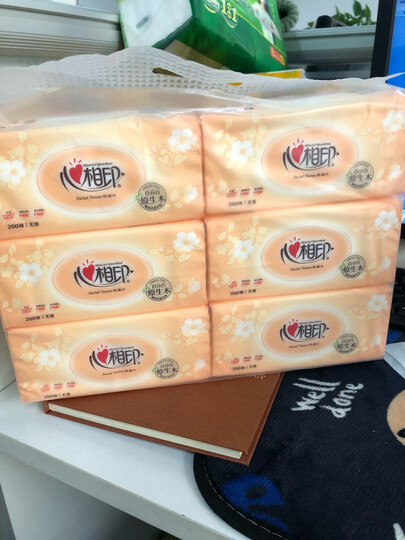 心相印抽纸 经典系列 2层200抽面巾纸*6包(中规格/新老包装随机发货)软抽 晒单图