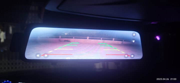 威路特M6P 4G行车记录仪高清智能后视镜双镜头导航仪倒车影像云镜一体机 晒单图