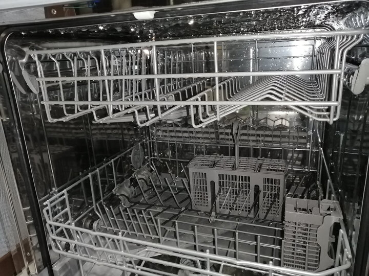 西门子(SIEMENS)原装进口 智能洗双重烘干 (A版)*嵌入式家用洗碗机 10套SC76M540TI 晒单图