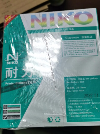 耐力（NIKO）N CR3240 黑色色带(5根装) (适用 STAR CR3200/3240/3240Ⅱ/LC24-10/2415/15/20/200) 晒单图