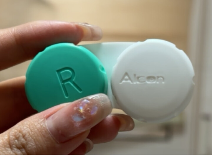 爱尔康（Alcon）美瞳隐形眼镜小瓶护理液 美国进口 傲滴355ml 晒单图