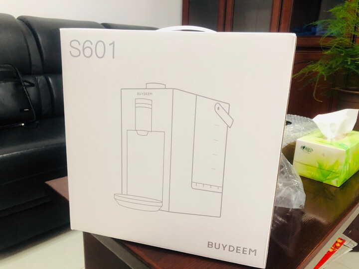 北鼎(Buydeem)即热式饮水机 即时加热小型迷你茶吧机饮水器 办公室家用桌上茶水机 智能8段控温 S601 钢琴白 晒单图