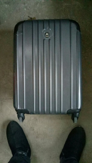 瑞动（SWISSMOBILITY）拉杆箱PC+ABS时尚轻盈登机箱旅行行李箱20英寸万向轮MT-5553-14T00灰色 晒单图