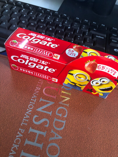 高露洁(Colgate) 妙妙刷 儿童牙刷 (2-5岁,颜色图案新老包装随机发) 晒单图