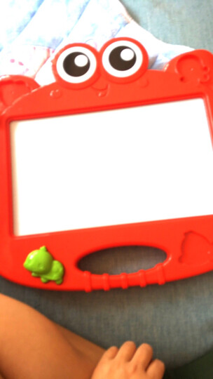 澳贝（AUBY）婴儿童玩具男孩女孩宝宝大号磁性美术双面彩色画板写字板小蟹艺术涂鸦板464405DS 晒单图
