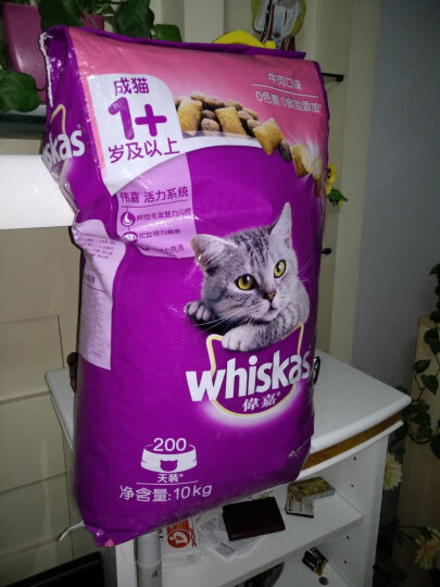 伟嘉猫粮 牛肉口味成猫全价猫粮10kg20斤英短蓝猫布偶流浪猫通用 晒单图